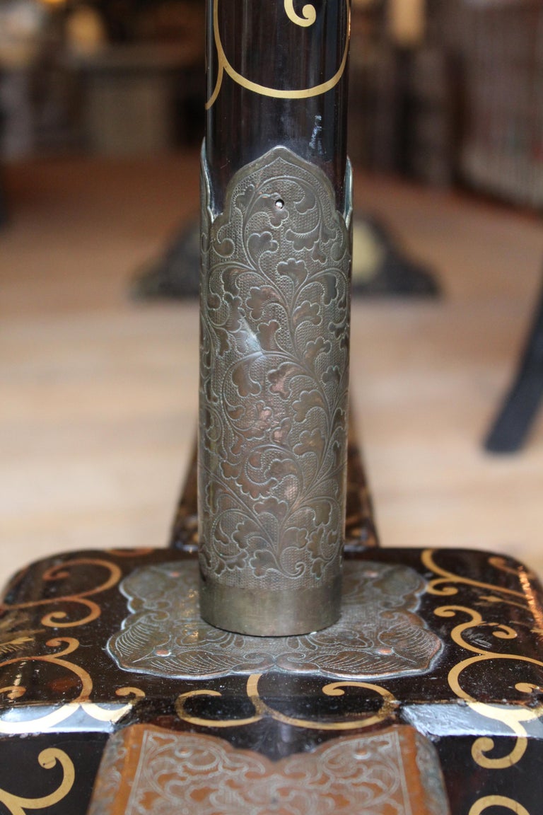 Japanese Lacquer Kimono Stand, circa 1870 For Sale at 1stdibs