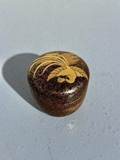 Japanese Lacquer Natsume, Tea Caddy, Meiji to Taisho, Early 20th Century, Japan