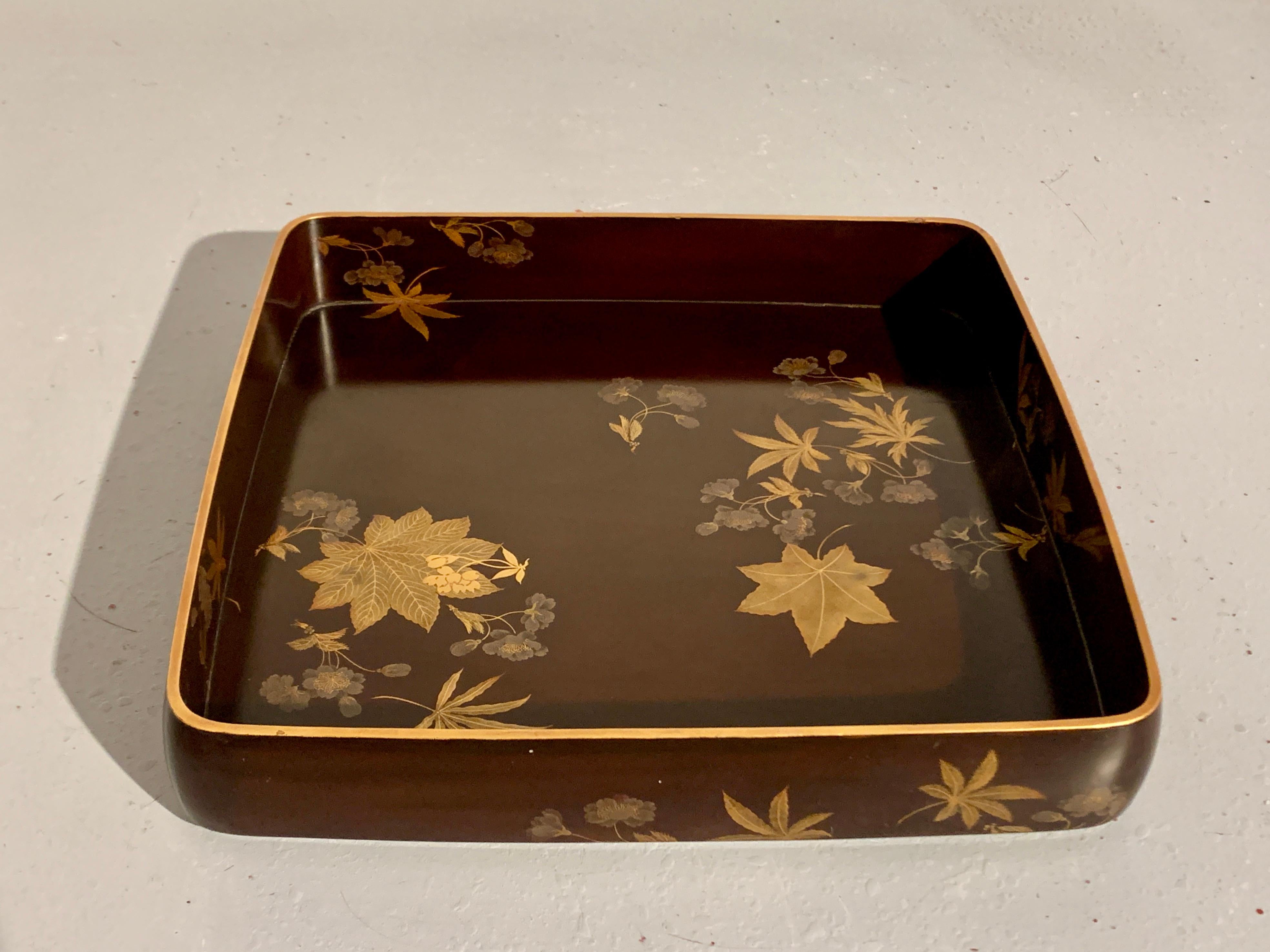 japanese lacquer serving tray