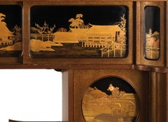 Japanese Lacquered Cabinet ‘Shodana’ from the Arashiyama Museum, 19th Century