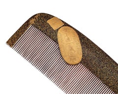Japanese Lacquered Kushi Hair Comb
