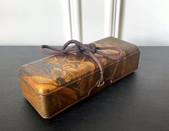 Japanese Lacquered Maki-e Fubako Edo Period