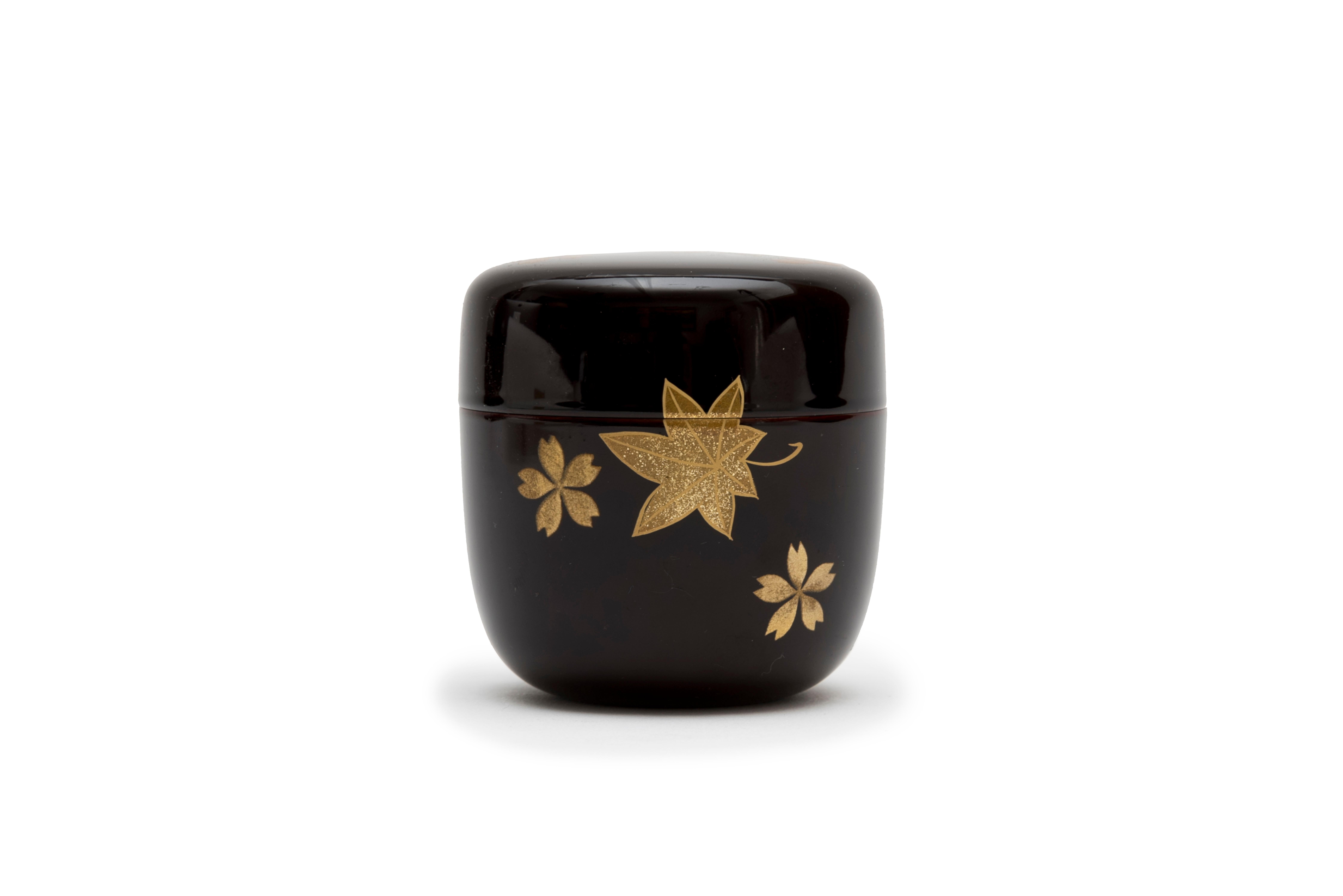 Japanese Lacquered Natsume 'Tea Box' For Sale 2