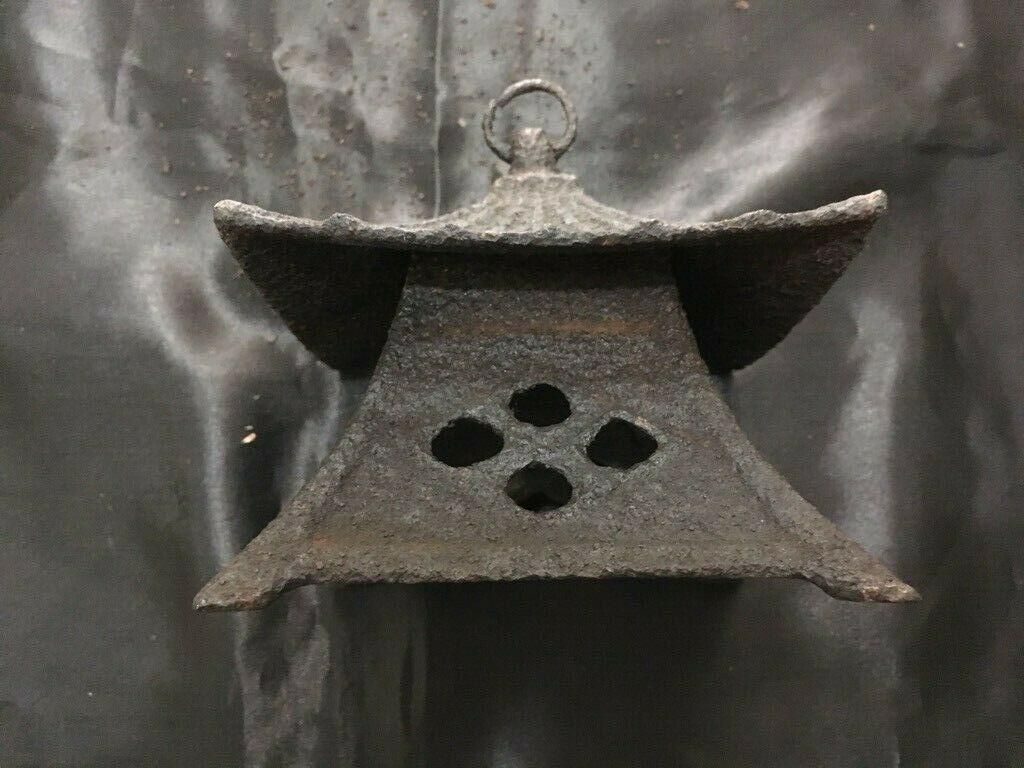 Japanese Large Antique Tea House Lantern and Wind Chime, Fine Details 150 Years 2