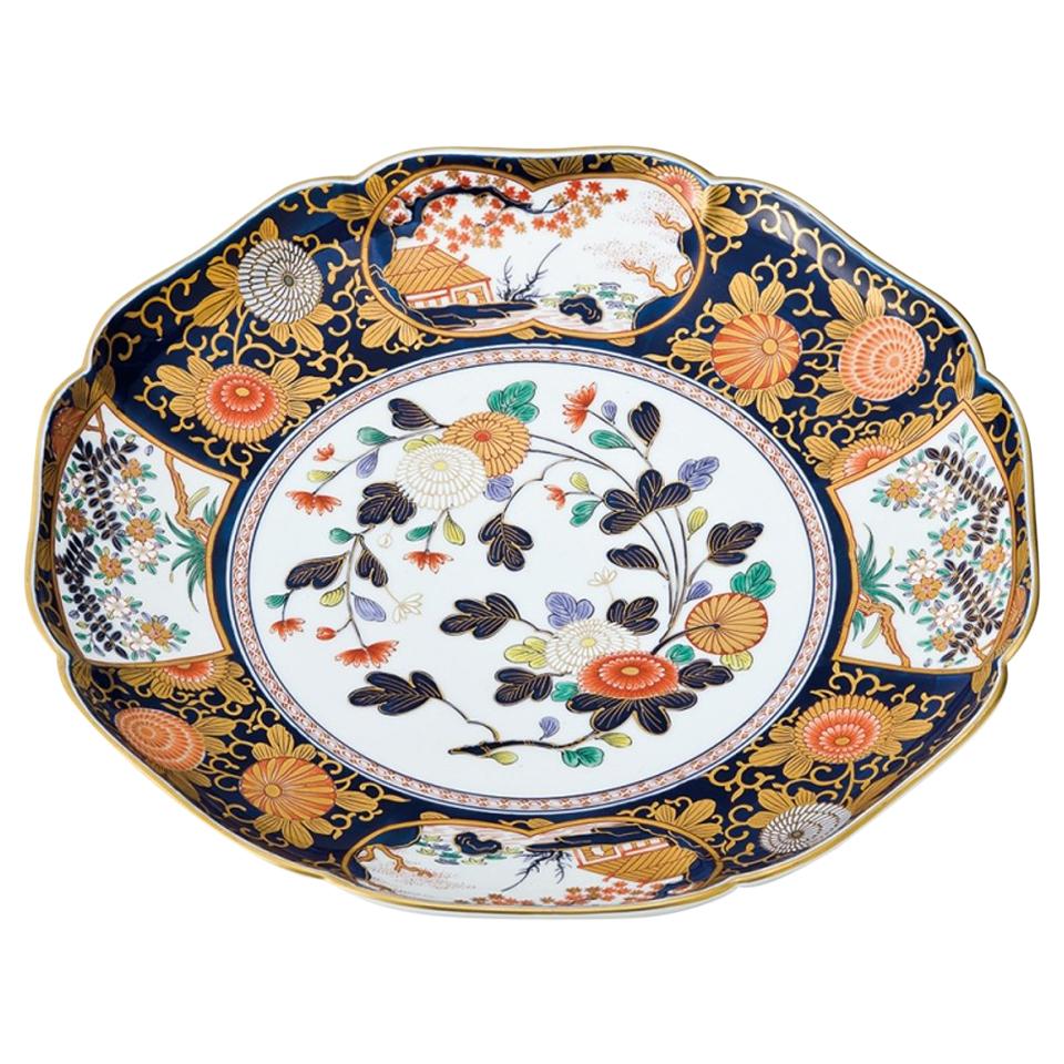 Japanese Large Contemporary Ko-Imari Porcelain Serving Platter