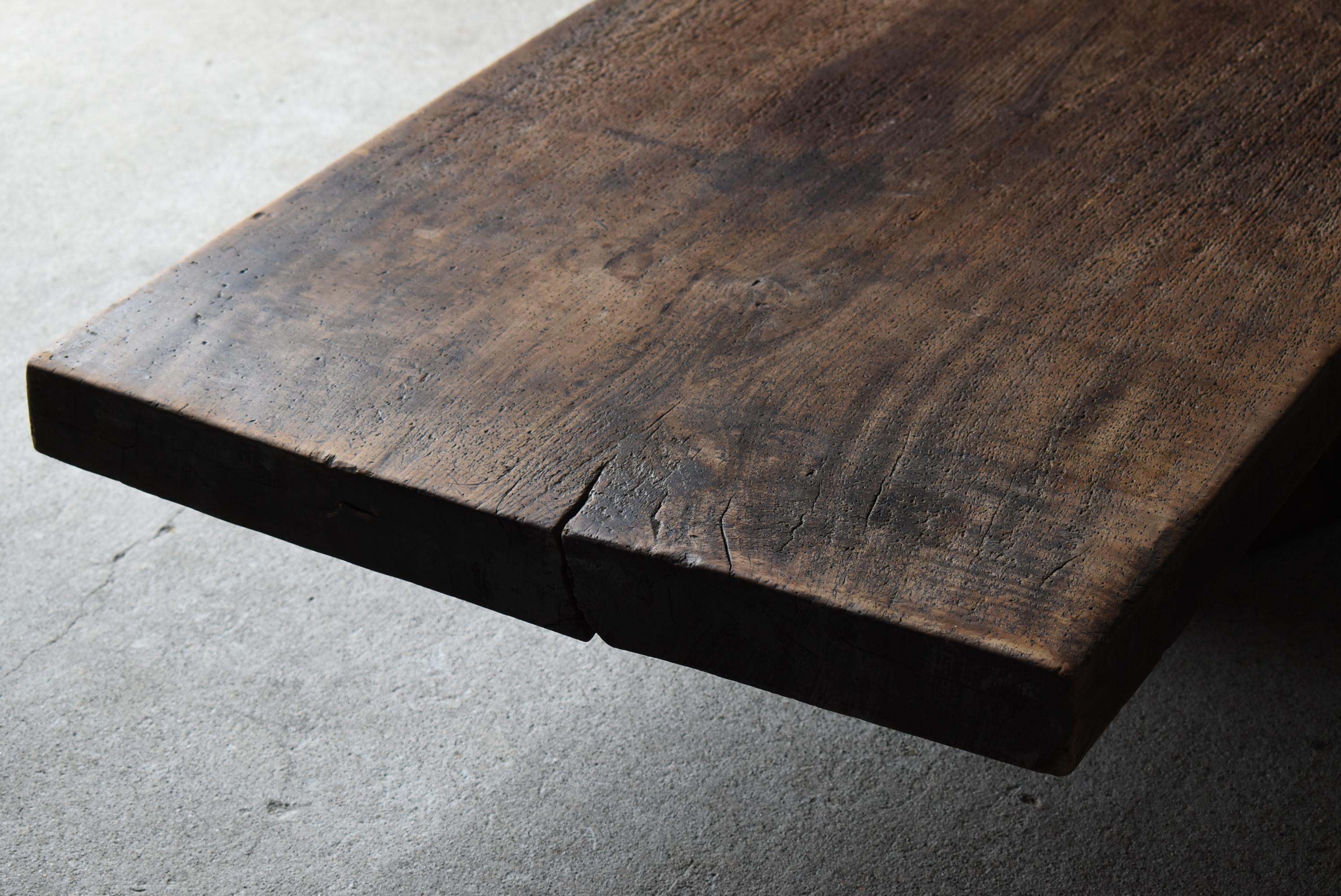 Japanese Large Low Table 1860s-1920s / Sofa Table Wabi Sabi 2