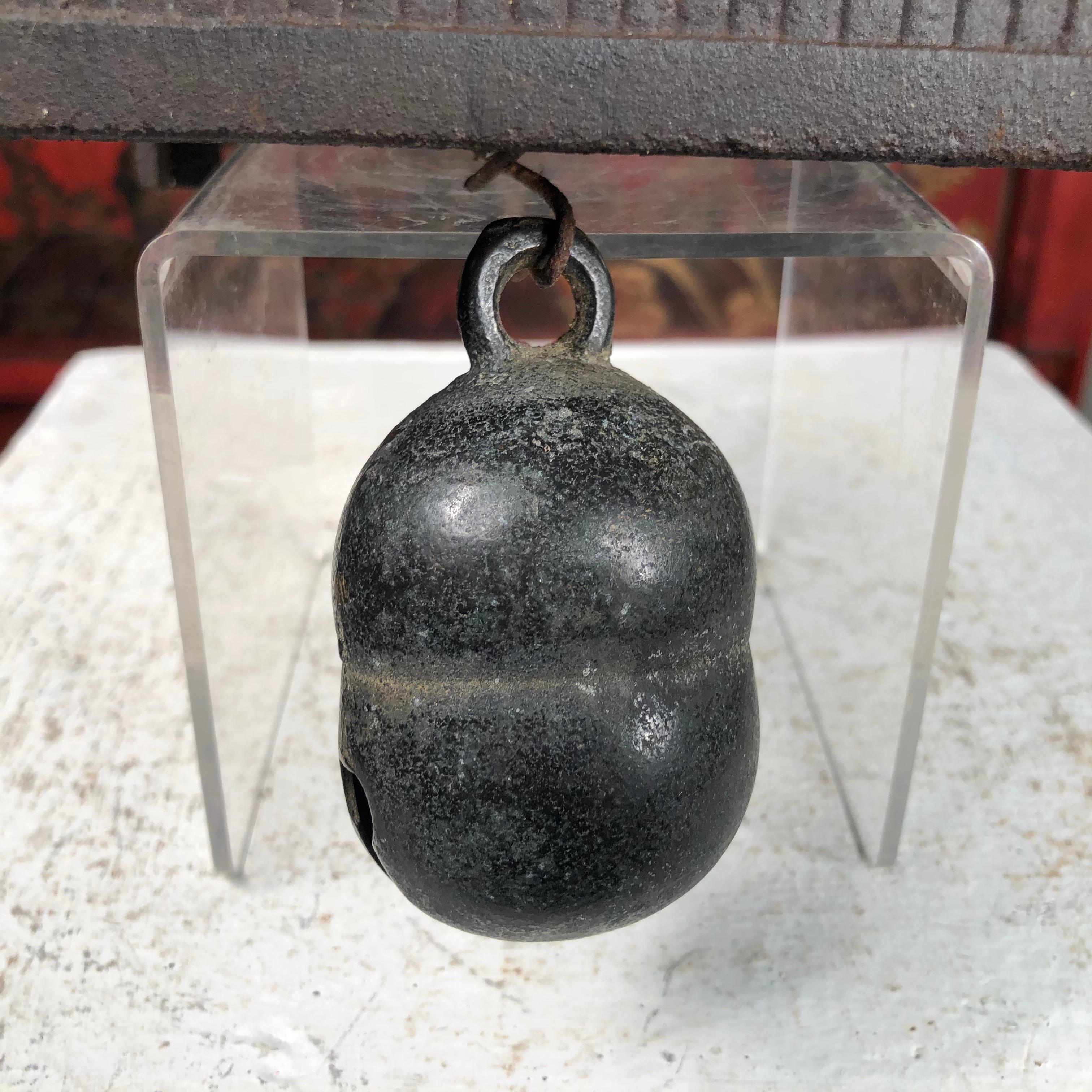 Japanese Large Old Lantern & Wind Chime with Beautiful Ringing Bell 6