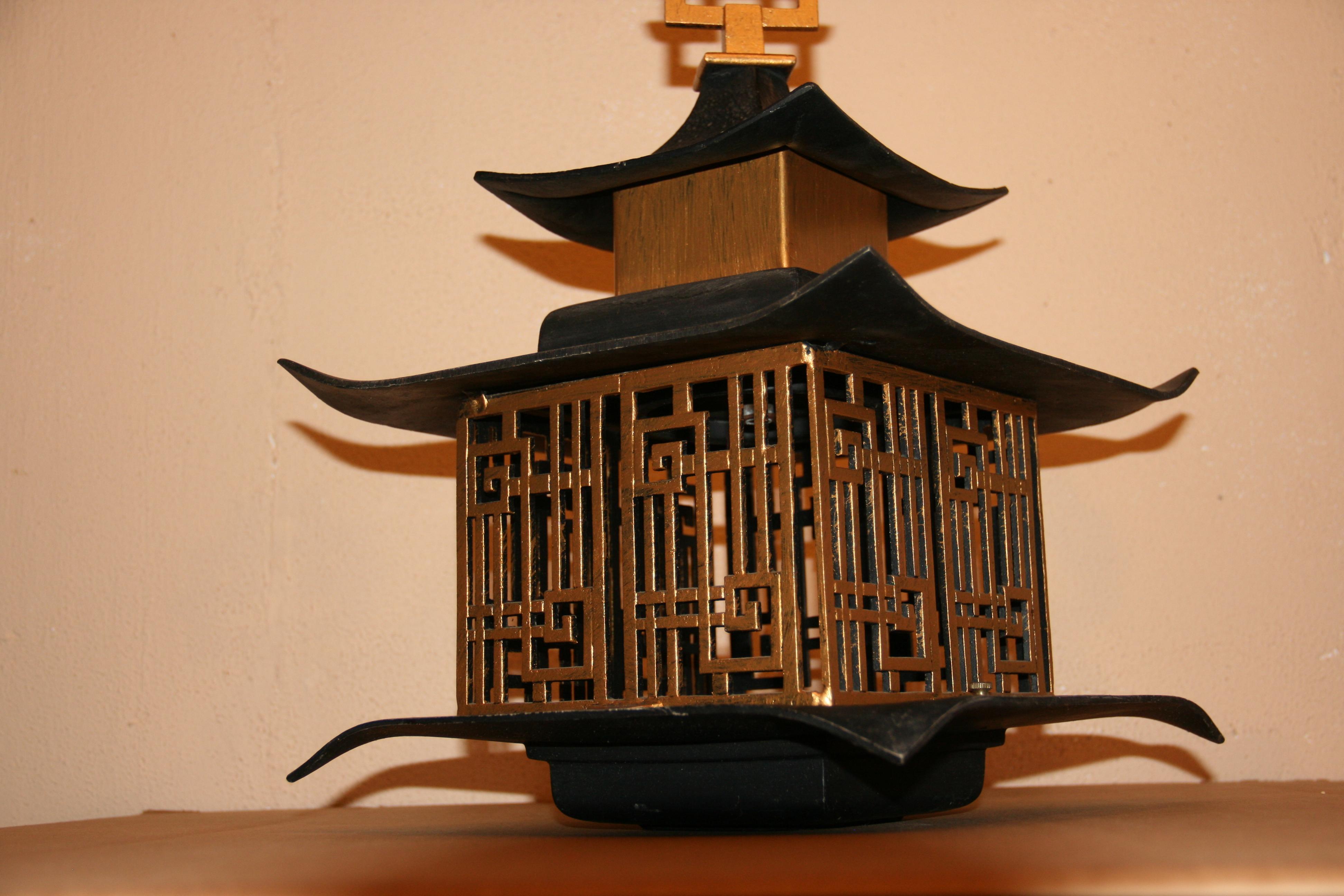 pagoda lantern pendant light