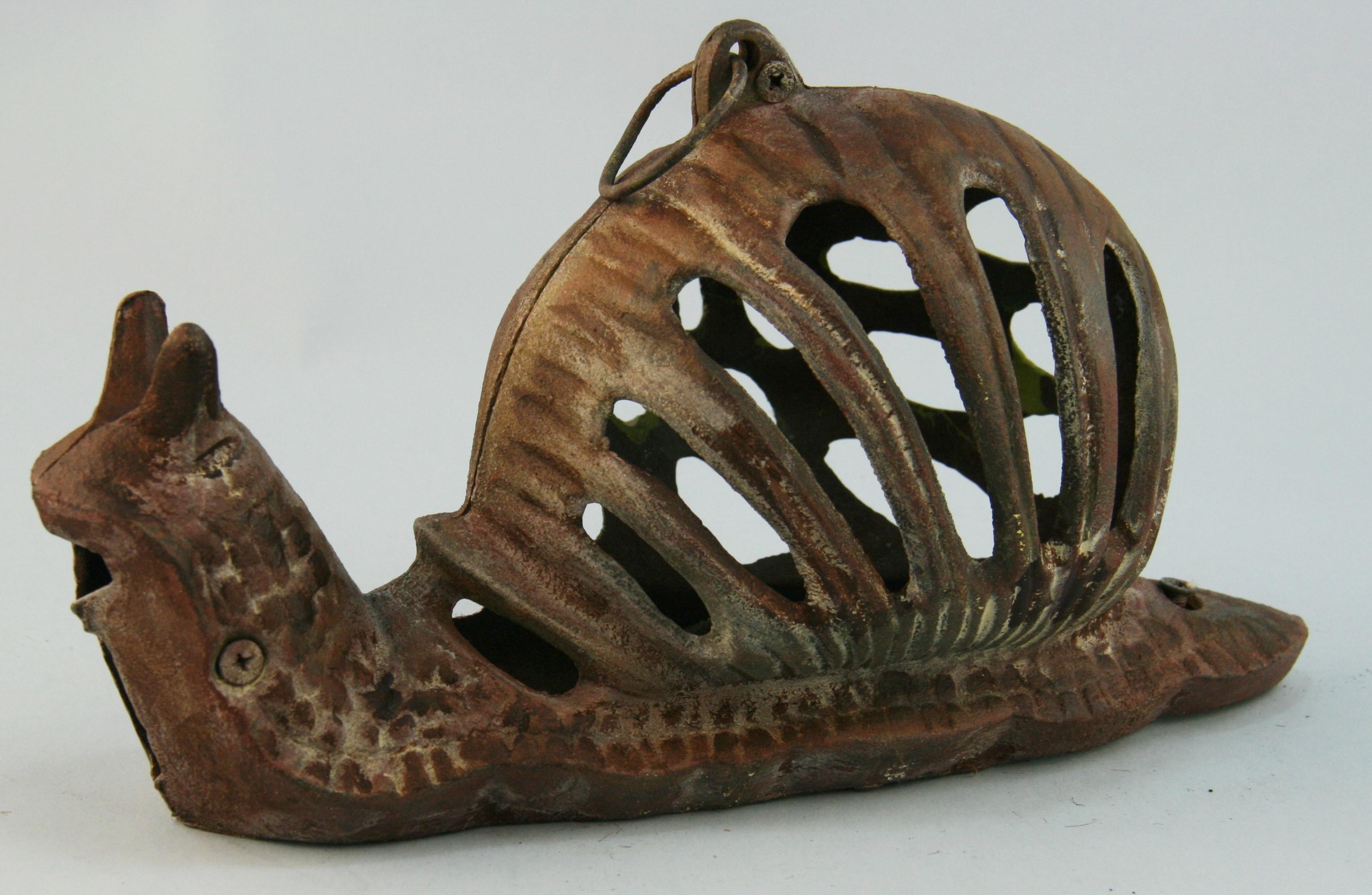 20th Century Japanese Large Snail Garden Lighting Lantern