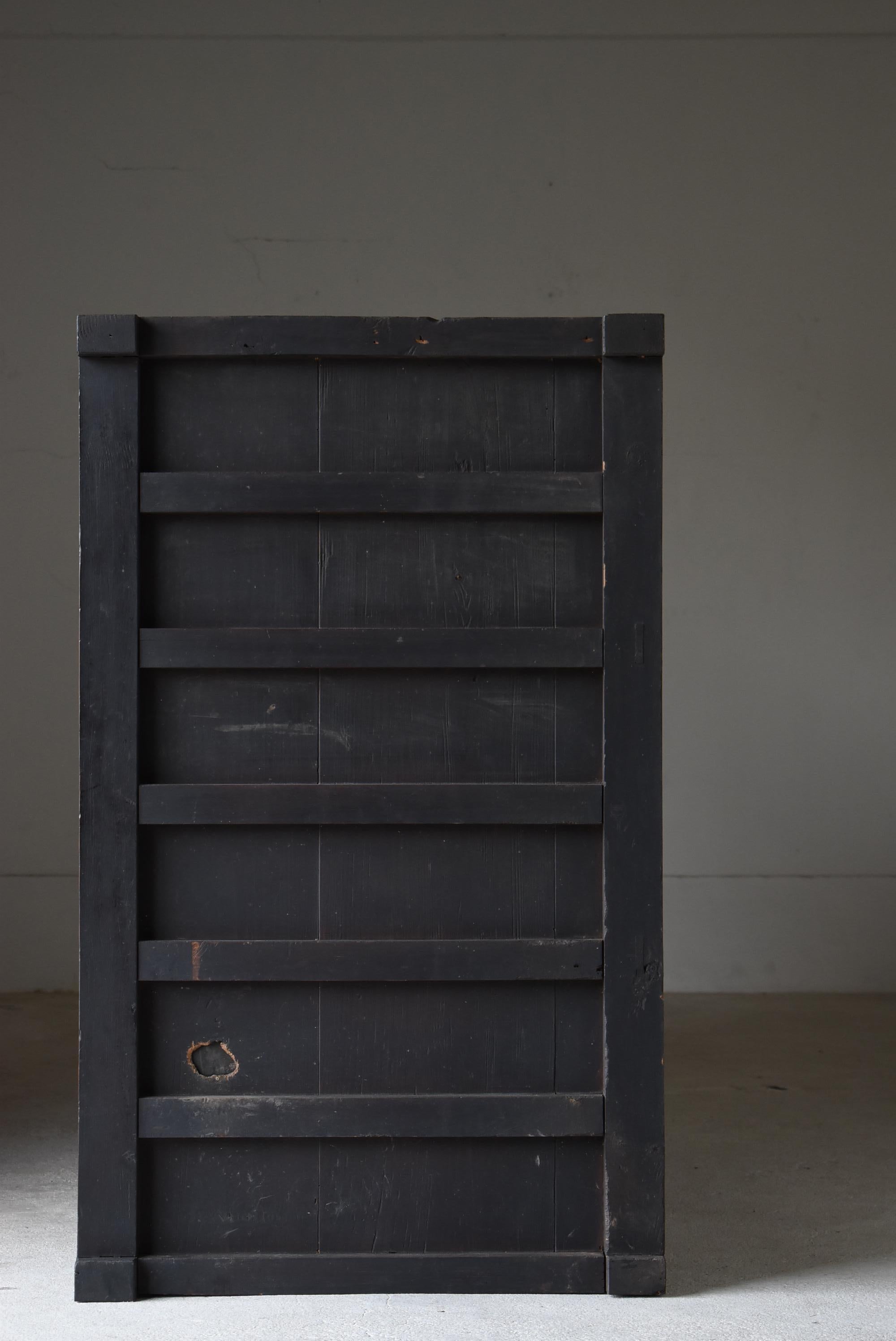 Grand Tansu japonais des années 1890 / buffet Wabi Sabi 3