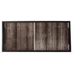Japanischer großer verwelkter Holzschrank / Anrichte / Wabi-sabi Primitiv