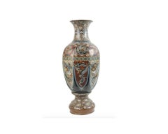 Japanese Late Meiji Cloisonne Enamel Floor Vase