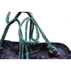 Japanese Leather Saddle Bag