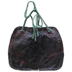 Japanese Leather Saddle Bag