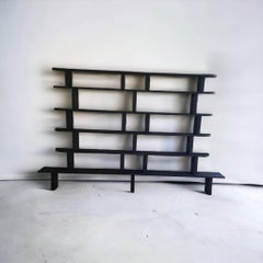 Japanese Library Furniture - Shou Sugi Ban Technique