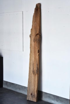 Japanese Long Antique Wood / Wooden Boat Parts / Bench Top / Wabi-Sabi