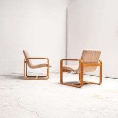 Japanese Lounge Chair, Katsuo Matsumura, Tendo Mokko, Japan, 1980s