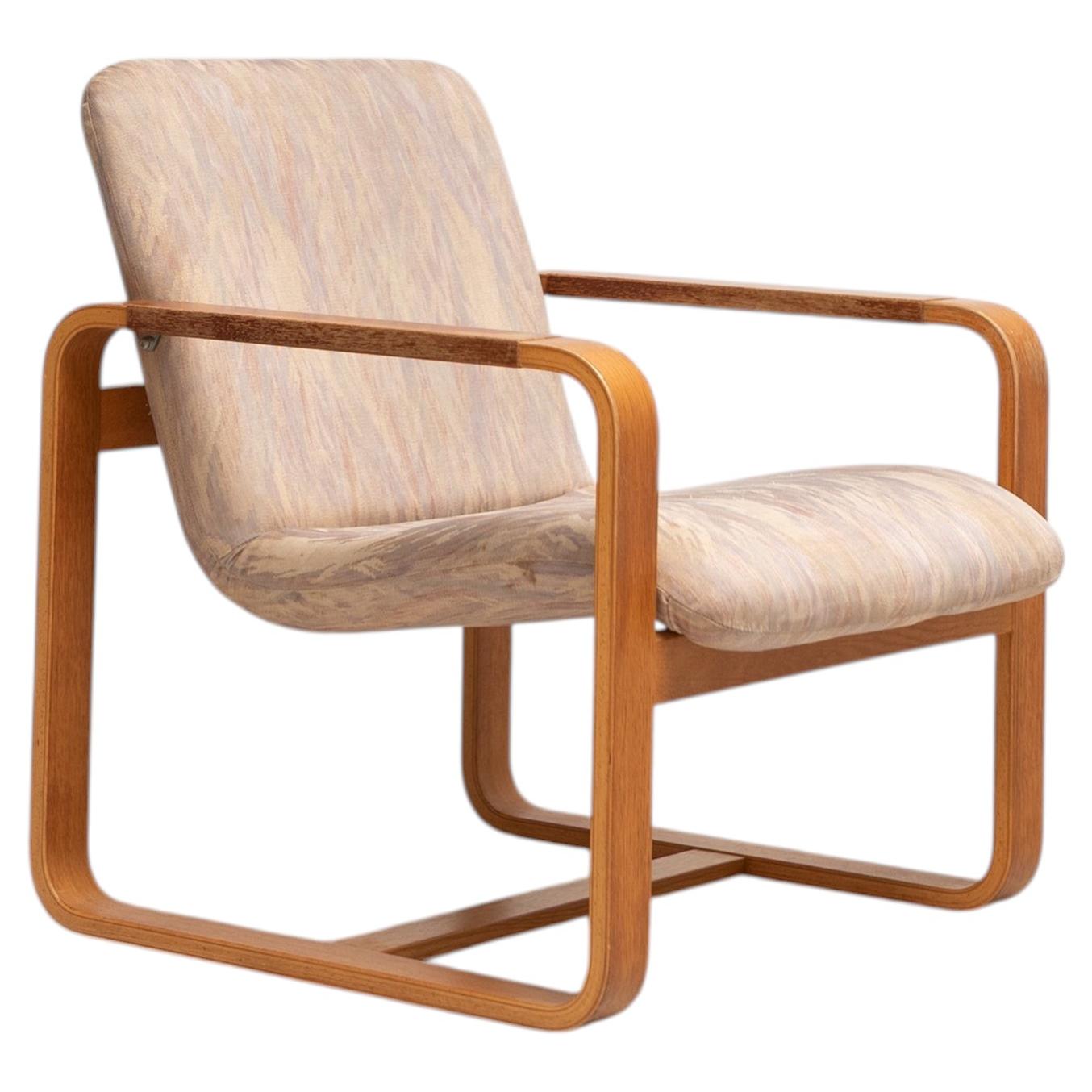 Fauteuil japonais, Katsuo Matsumura, Tendo Mokko, Japon, années 1980 en vente