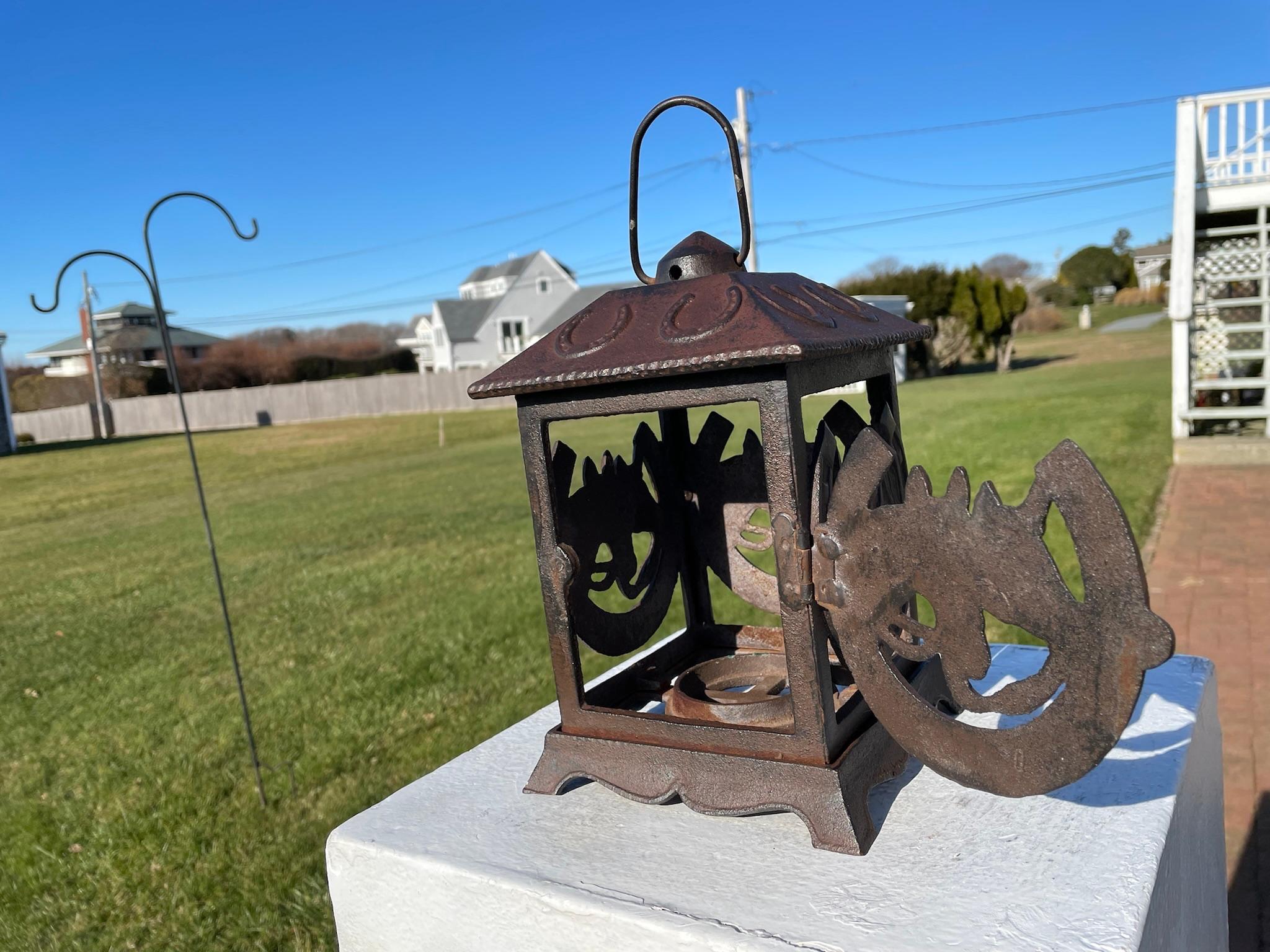 Japanese Lucky Horse  Equine Garden Lighting  Lantern 3