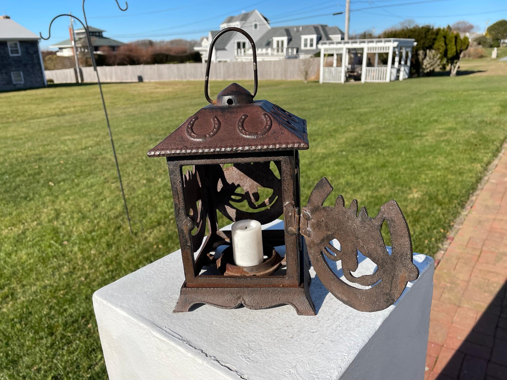 Japanese Lucky Horse  Equine Garden Lighting  Lantern 5