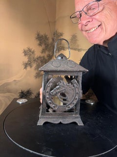 Japanische Lucky Horse Shoe Lighting Laterne