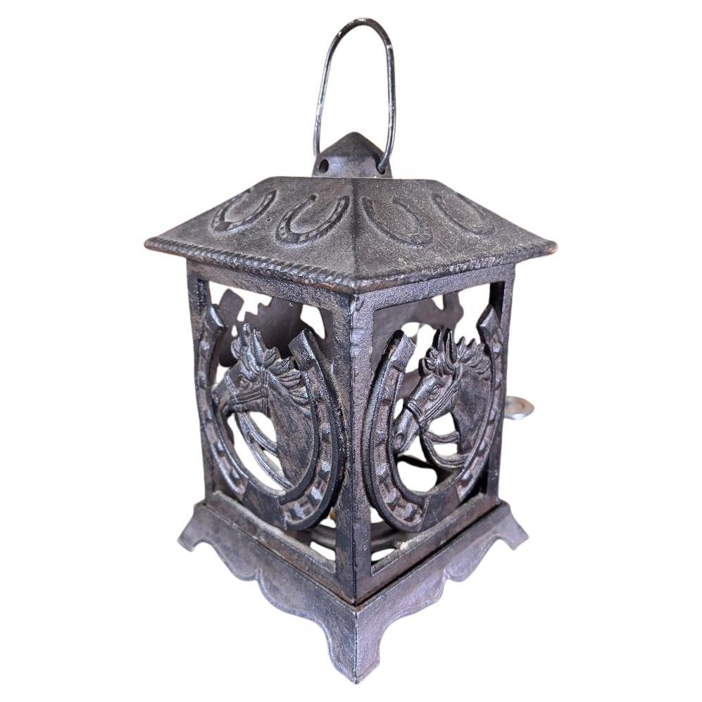Japanese Lucky Horse Shoe Lighting Lantern