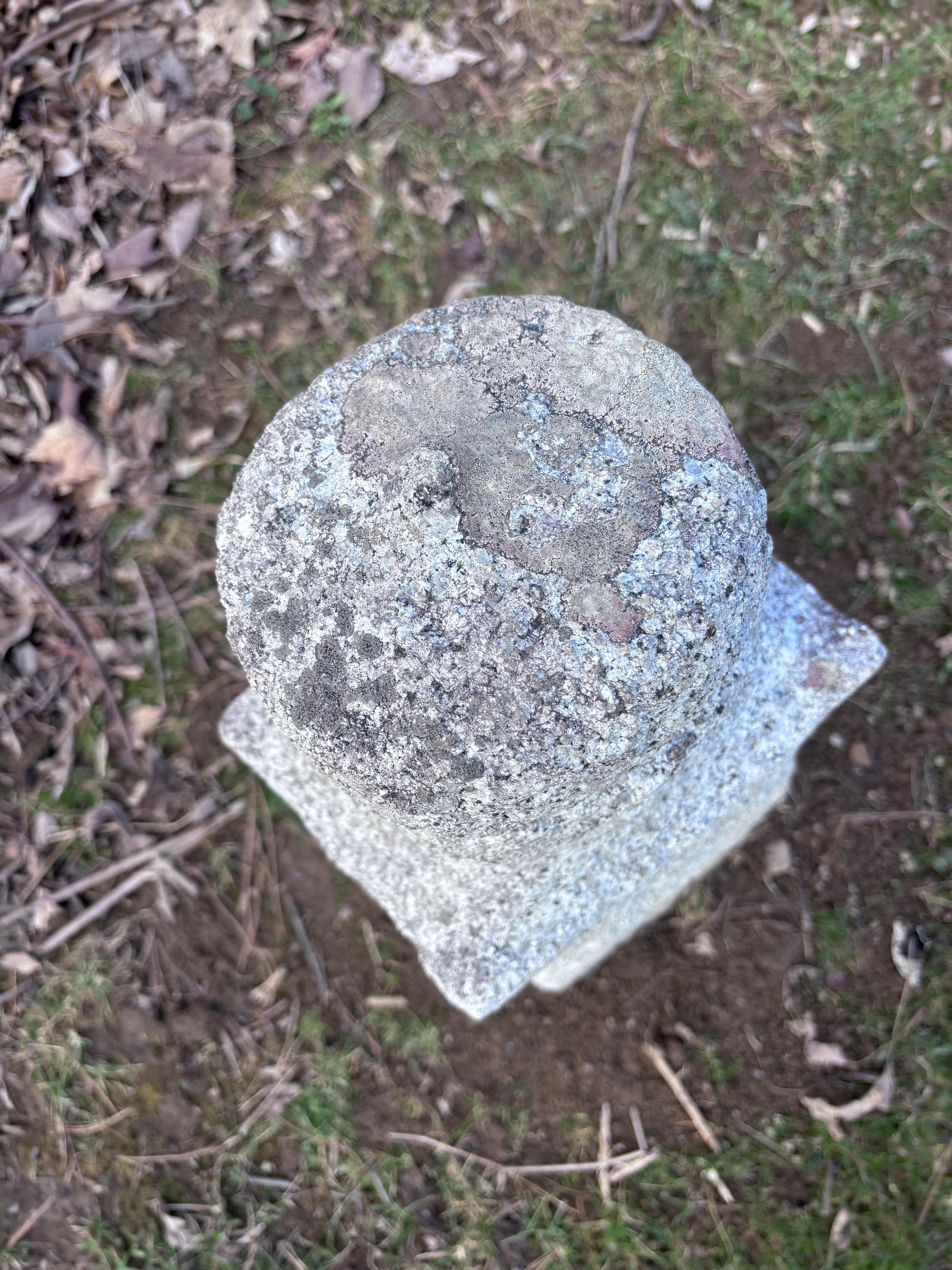 Masivo Japonés Antiguo Tierra, Agua, Fuego Viento, Piedra Gorinto-  300 años en venta 4