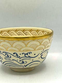 Japanese Matcha Bowl for Tea Ceremony Shino ware 1980s Showa