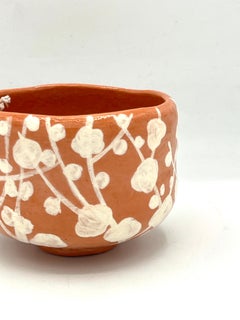 Japanese Matcha Tea Ceremony Bowl Rakuyaki 2000s Heisei Yoshimura Rakunyu