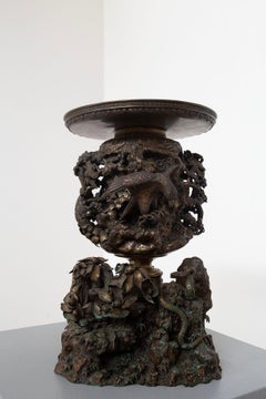 Japanese Meiji bronze Perfume Incense Burner