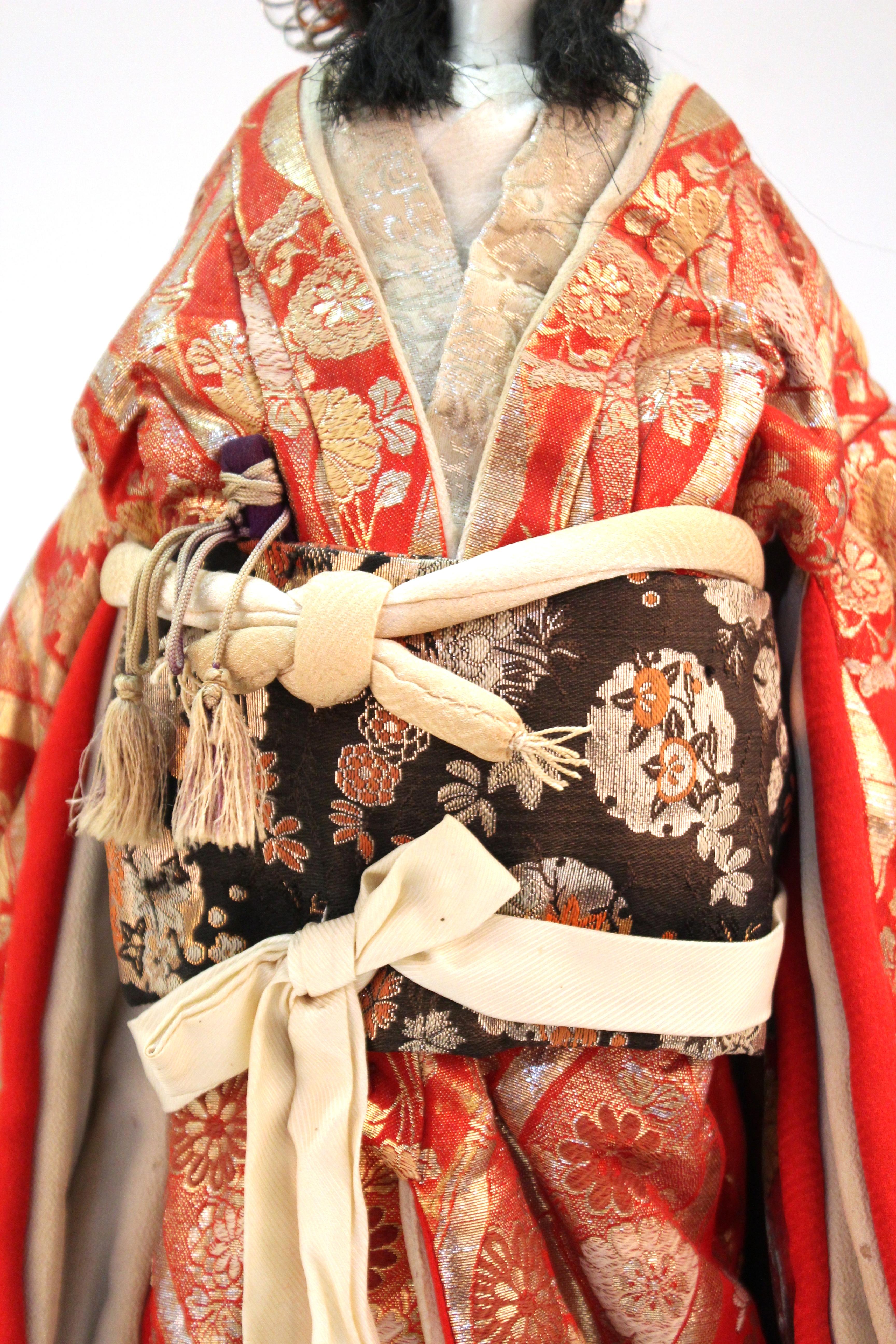 Marionnette japonaise Meiji Bunraku Ningyo en vente 6