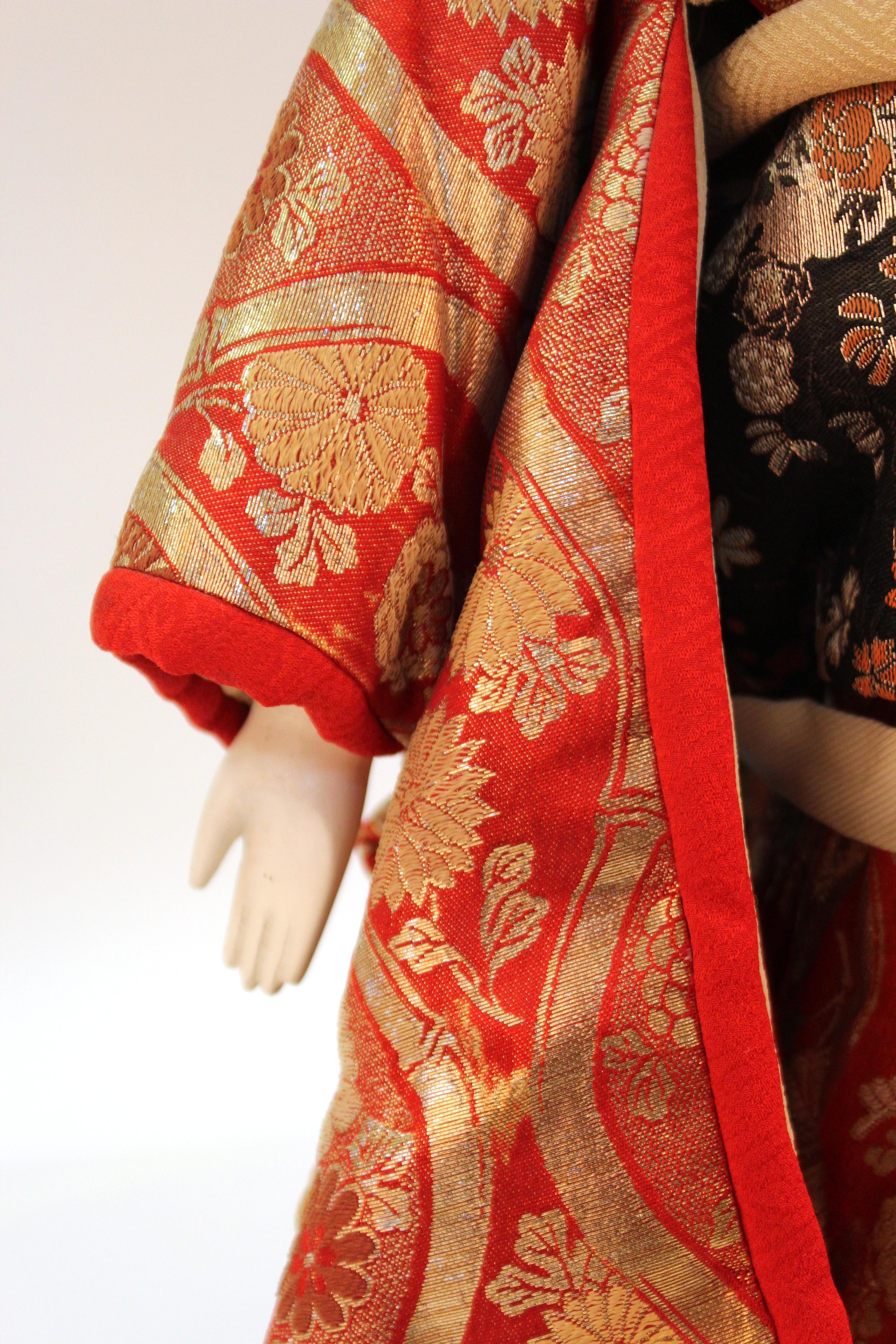 Marionnette japonaise Meiji Bunraku Ningyo en vente 7