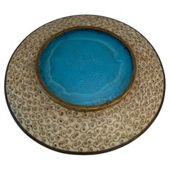 Chargeur, bol ou plat japonais Meiji Cloissoné