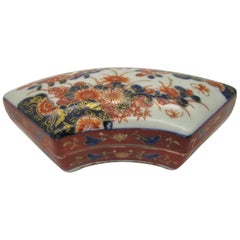 Antique Japanese Meiji Koransha Porcelain Jewelry box or Trinket, circa 1880