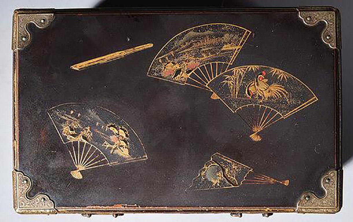 Arqueta japonesa de laca Meiji a la manera de Akatsuka Jitoku en Bueno Estado en London, by appointment only