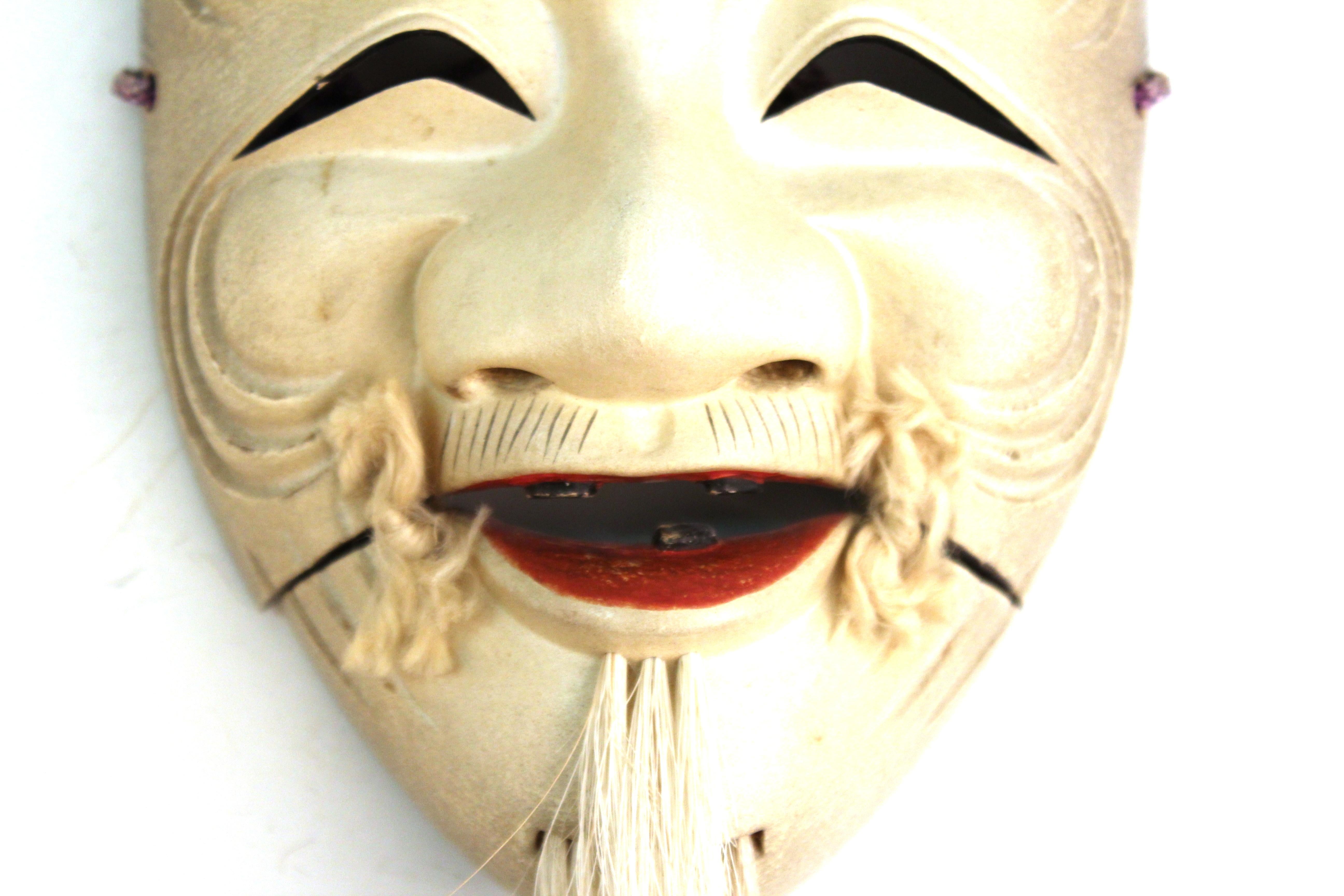 japanese old man mask