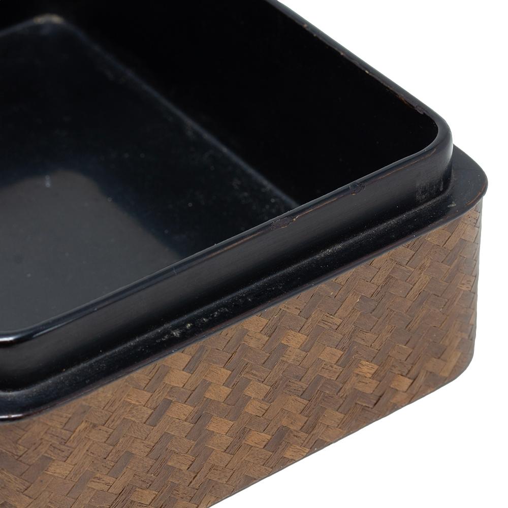 Scatola per sigari in bambù e argento del periodo Meiji giapponese con porta fiammiferi in vendita 3