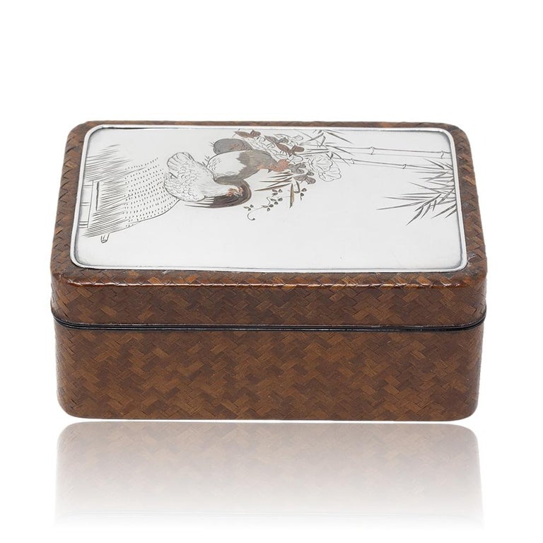 cigarette holder silver Estate Georg Jensen Sterling Silver Card/Cigarette Case No 75C