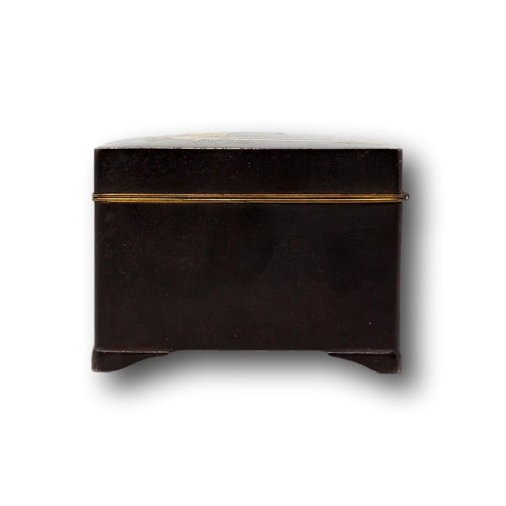 Caja de Damasquinado Japonesa del Periodo Meiji de Ashizuki con Oro y Plata en Bueno estado para la venta en Newark, England