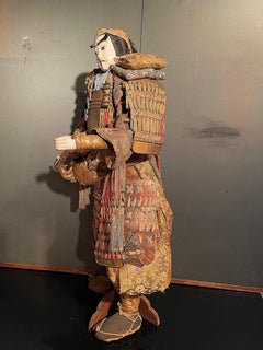 Japanese Meiji Period Elaborate Bunraku Puppeta, 19th Century
