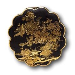 Japanese Meiji Period Komai Damascene Box Fujii Yoshitoyo