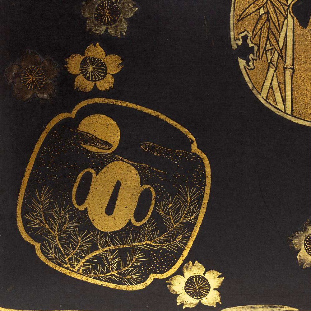Japanese Meiji Period Komai Style Box and Dish Fujii Yoshitoyo For Sale 8