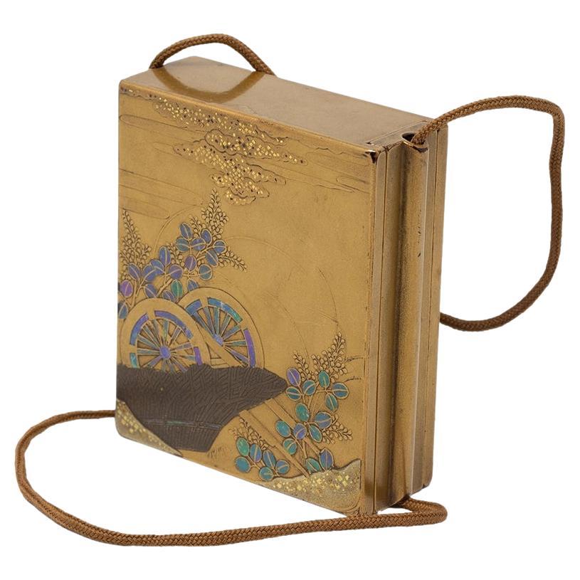 Japanese Meiji Period Lacquer Six Drawer Inro