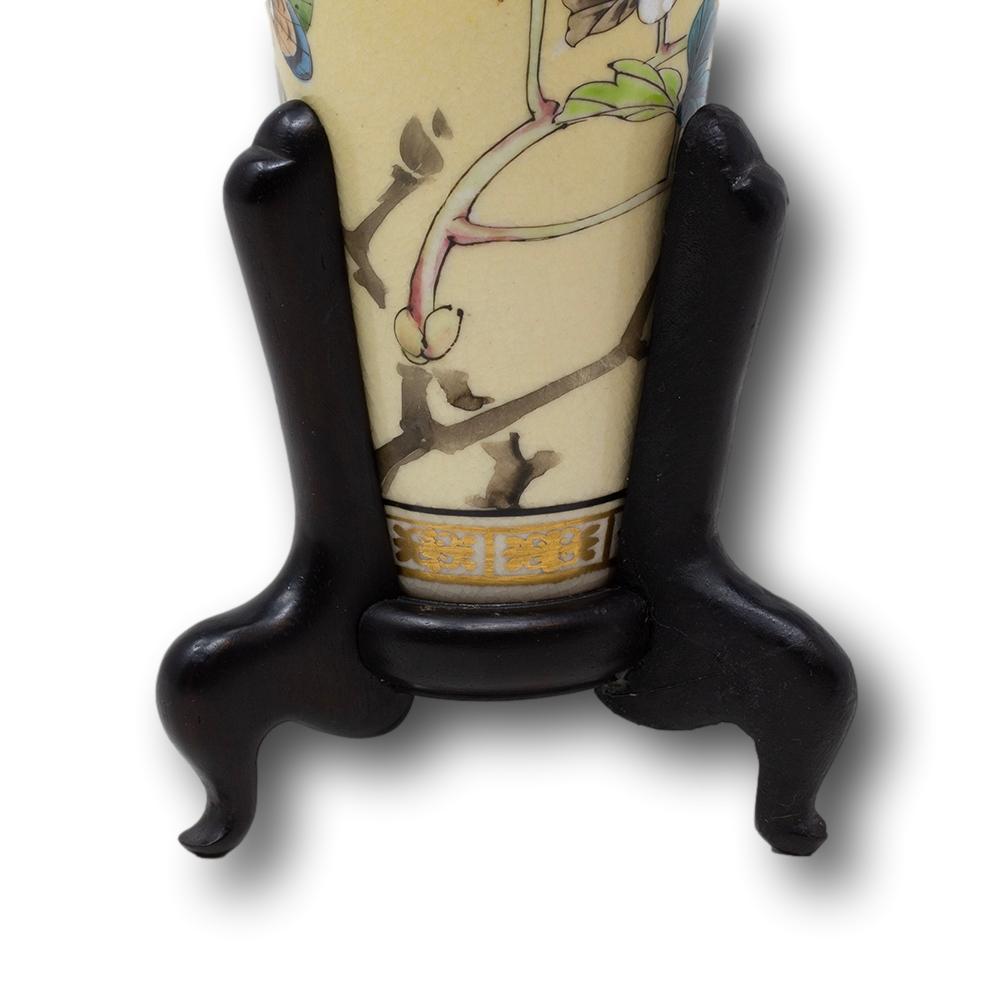Vaso Satsuma giapponese del periodo Meiji di Taizan Yohei IX 11