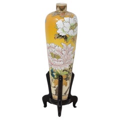 Japanese Meiji Period Satsuma Vase by Taizan Yohei IX