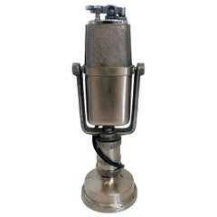 Vintage Japanese Microphone Tabletop Lighter