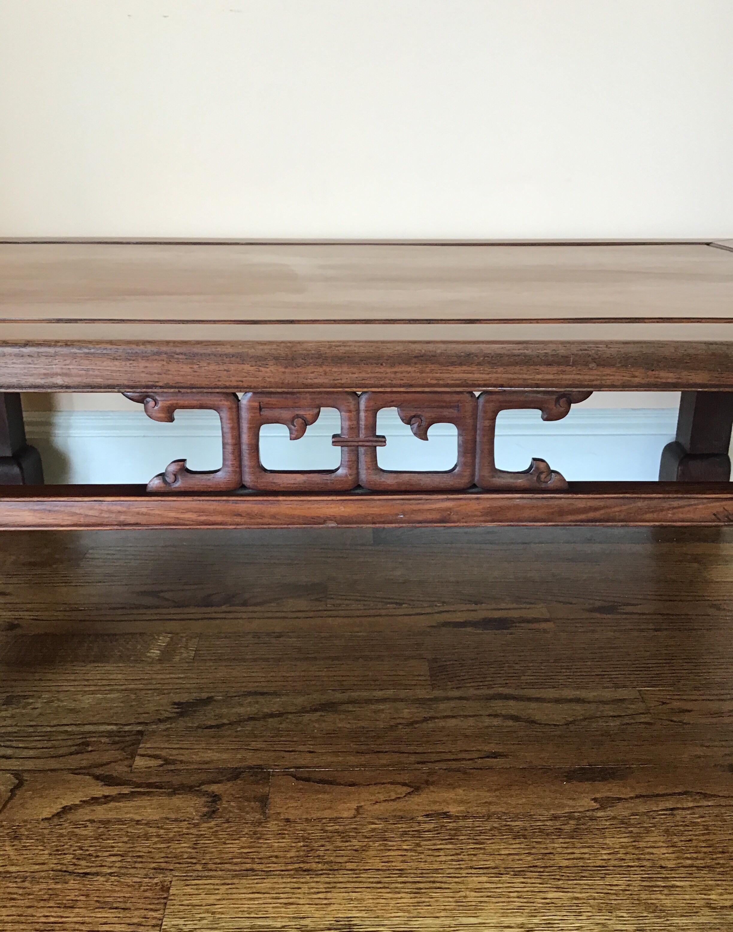Fruitwood Antique Japanese Mid-19th Century Coffee Table For Sale