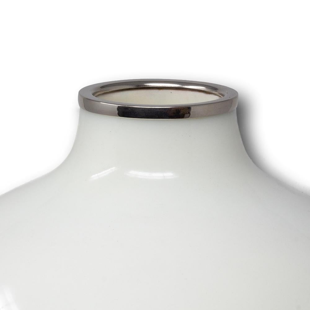 Vaso a forma di rosa in cloisonne giapponese della metà del XX secolo Ando Company in vendita 5