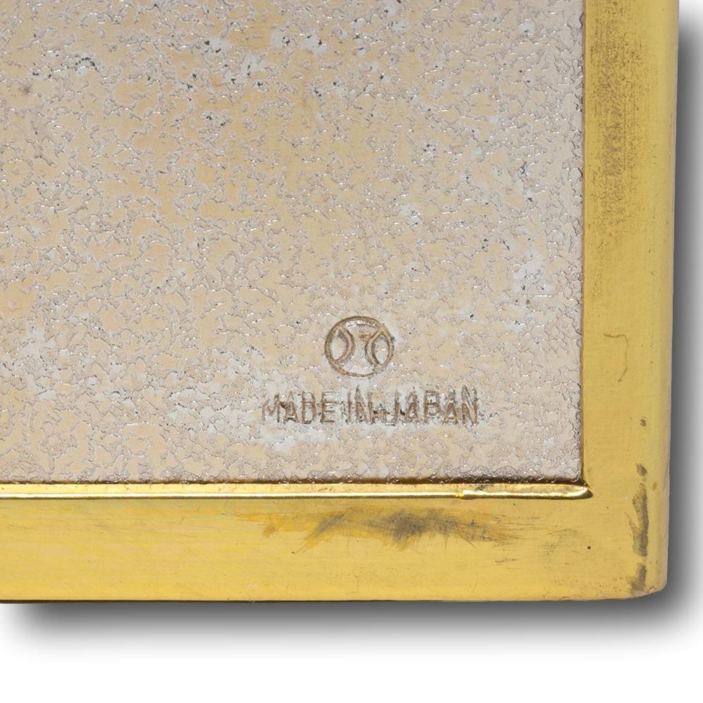 Japanischer Cloisonné-Emaille-Tischschirm aus der Mitte des Jahrhunderts von Inaba im Angebot 3
