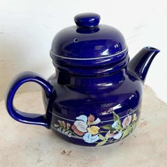 Japanese Mikasa Rondo Blue Teapot